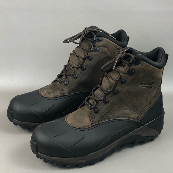 Wolverine Frost 6in W881015 Men’s Waterproof Brown Winter Snow Boots Size 14M - Picture 4 of 11